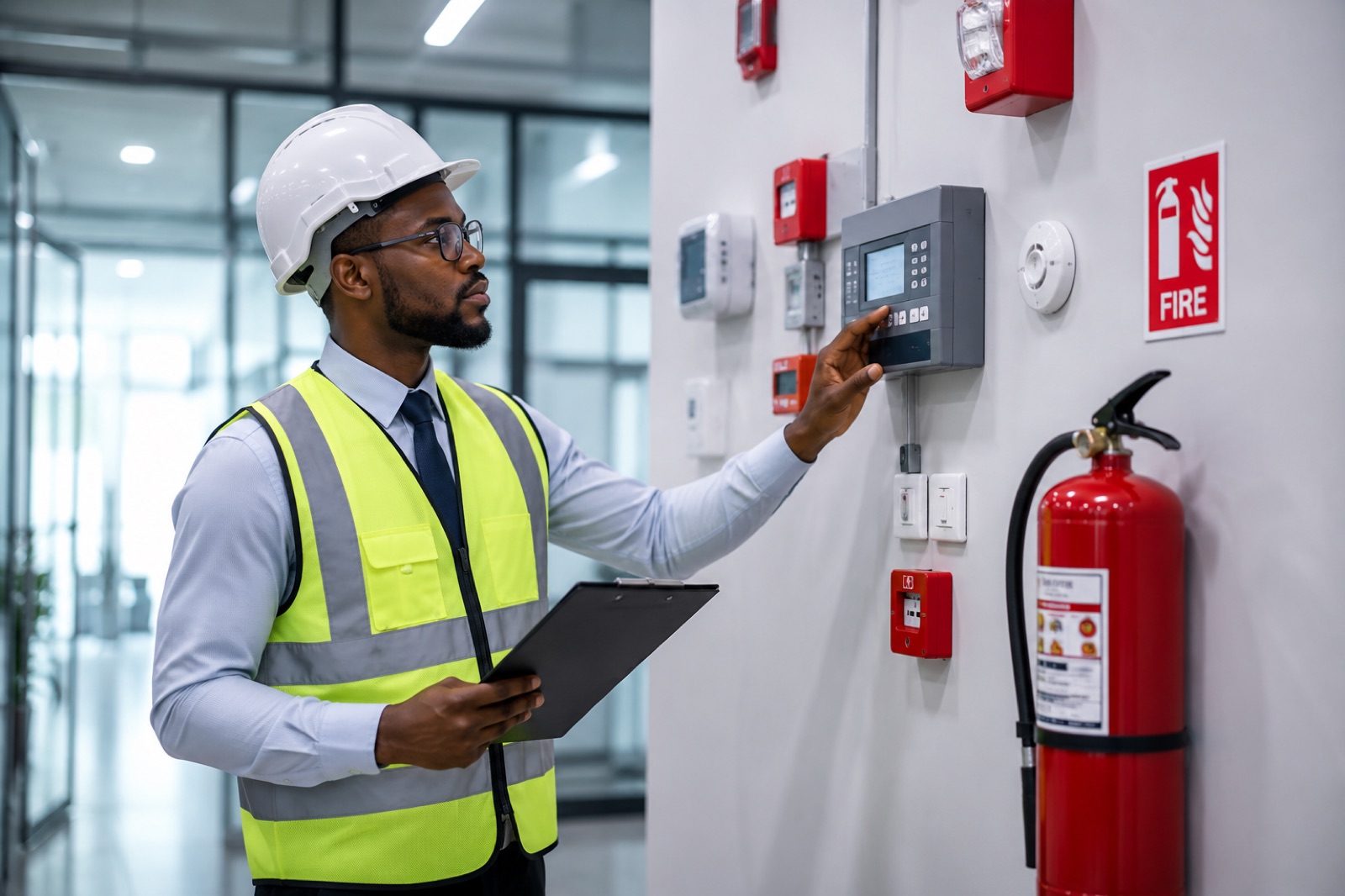 Fire safety systems installation