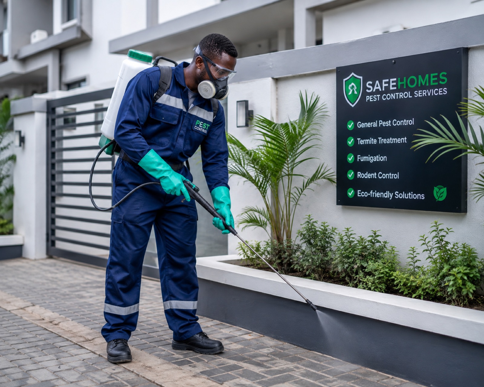 Pest control and fumigation services